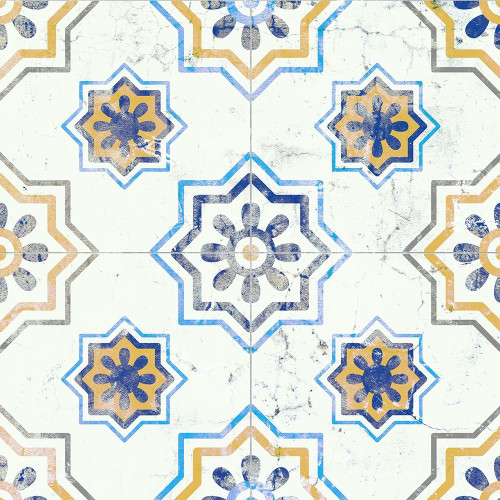 Old Tile 3 Poster Print by Allen Kimberly