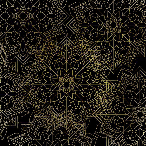 Mandala Gold 1 Poster Print by Allen Kimberly - Item # VARPDXKASQ1414A