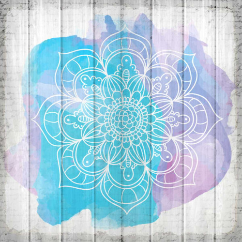 Watercolor Mandala 1 Poster Print by Kimberly Allen - Item # VARPDXKASQ182A