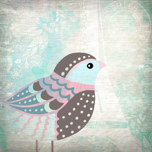 Paris Bird 1 Poster Print by Kimberly Allen - Item # VARPDXKASQ192A