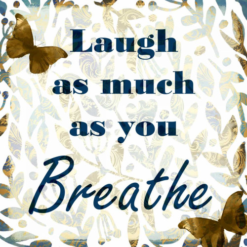 Laugh as Much Poster Print by Kimberly Allen - Item # VARPDXKASQ203A