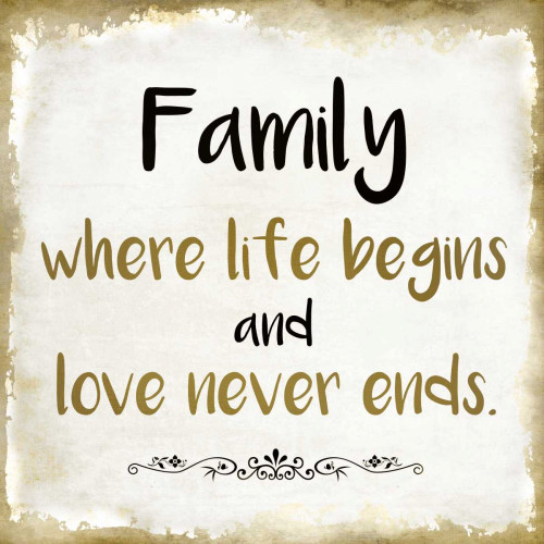 Family Love Poster Print by Kimberly Allen - Item # VARPDXKASQ383A