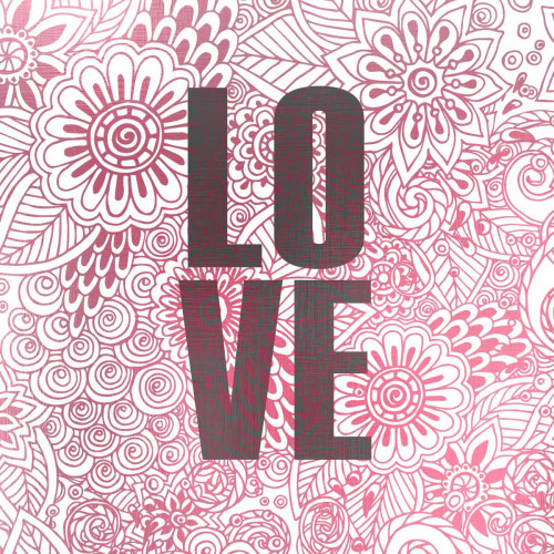 Pink Love Poster Print by Kimberly Allen - Item # VARPDXKASQ431C