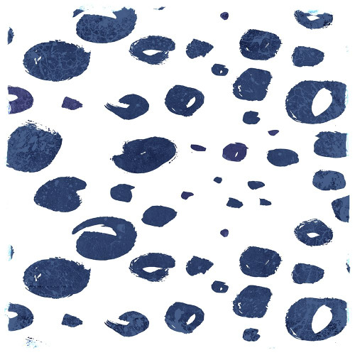 Indigo Scribbles 2 Poster Print by Kimberly Allen - Item # VARPDXKASQ836B