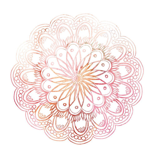Pink Mandala 1 Poster Print by Allen Kimberly - Item # VARPDXKASQ947A