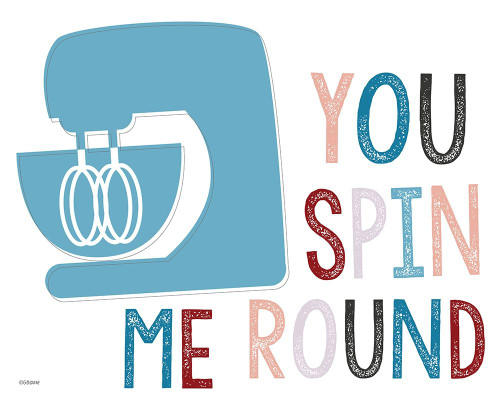 Spin Me Round Poster Print by Gigi Louise