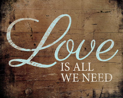 Love We Need Poster Print by Gigi Louise - Item # VARPDXKBRC022A
