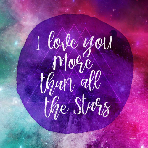 Starry Loved Poster Print by Gigi Louise - Item # VARPDXKBSQ011B