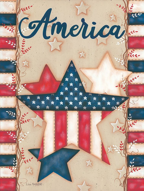 America Poster Print by Lisa Kennedy - Item # VARPDXKEN1044 America Poster Print by Lisa Kennedy - Item # VARPDXKEN1044