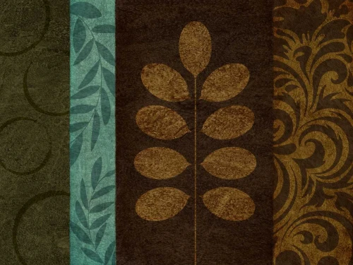 Pressed Leaves II Poster Print by Kristin Emery