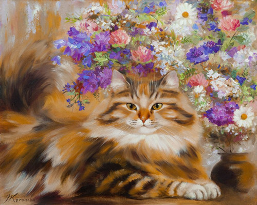 Summer day at the cottage Poster Print by Galina Kotinova - Item # VARPDXKG8