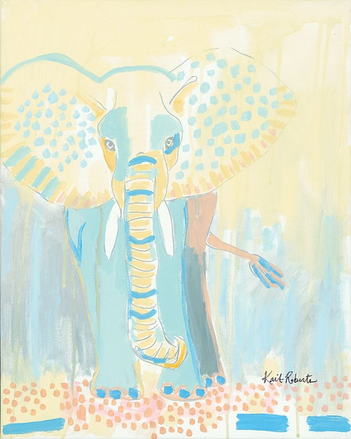 An Elephant Never Forgets  Poster Print by Kait Roberts - Item # VARPDXKR310
