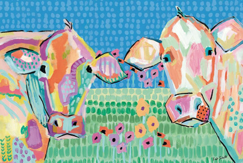 Moo Series:  Lucy and Peggy Poster Print by Kait Roberts - Item # VARPDXKR495