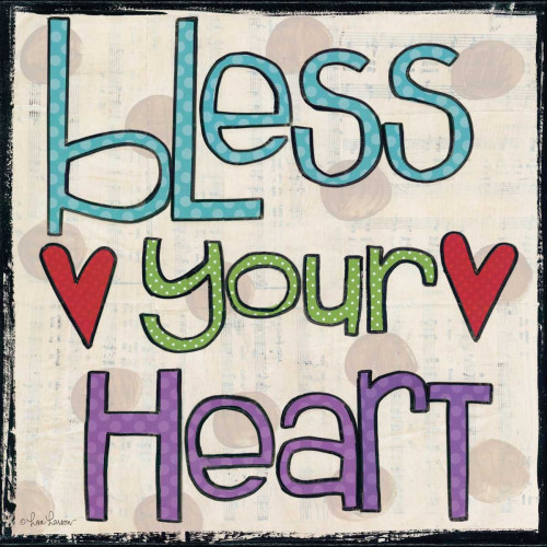 Bless Your Heart Poster Print by Lisa Larson - Item # VARPDXLAR339