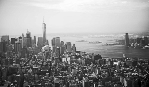 A Fly Over The City 1 Poster Print by Lisa Colberg - Item # VARPDXLCRC4041E