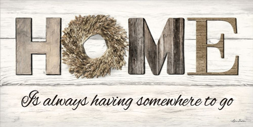 Home is Always Having Somewhere to Go Poster Print by Lori Deiter - Item # VARPDXLD1251
