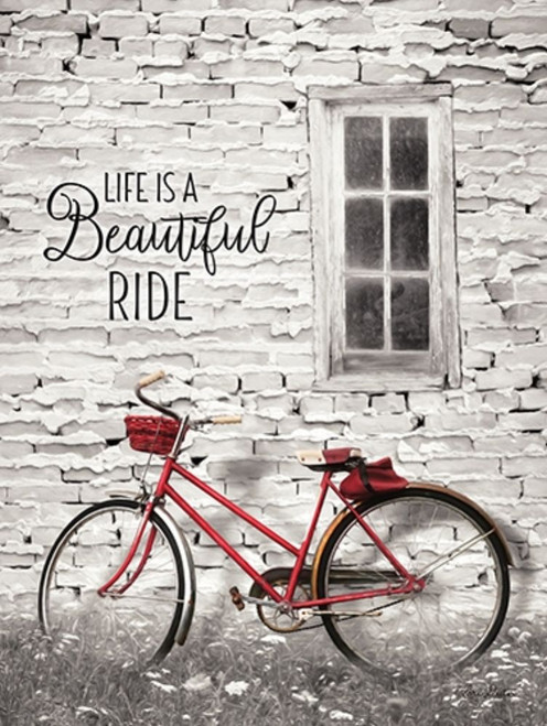 Life is a Beautiful Ride Poster Print by Lori Deiter - Item # VARPDXLD1264