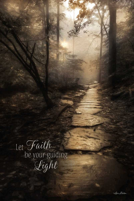 Let Faith be Your Guiding Light Poster Print by Lori Deiter - Item # VARPDXLD850