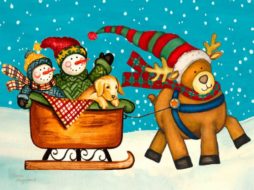 Festive Times Poster Print by Laurie Korsgaden - Item # VARPDXLKRC3762