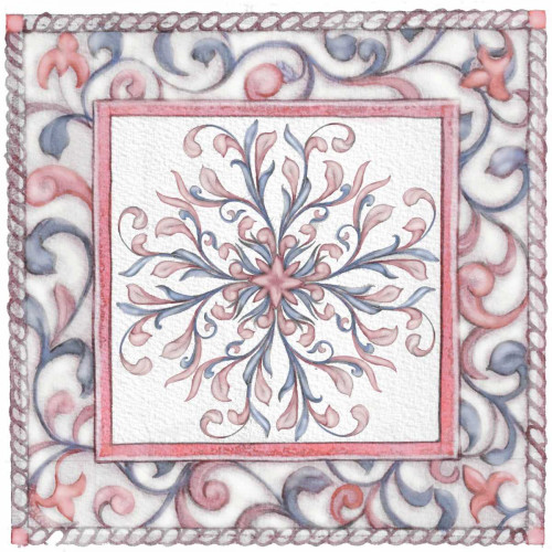 Florentine Rose Quartz and Serenity 1 Poster Print by Lorraine Rossi - Item # VARPDXLRSQ175A