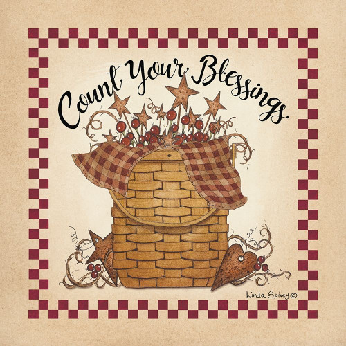 Count Your Blessings Poster Print by Linda Spivey - Item # VARPDXLS1759