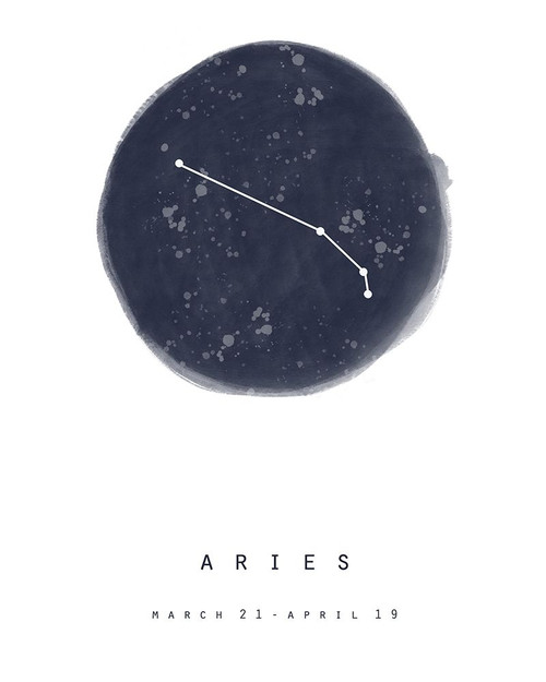 Aries Poster Print by Leah Straatsma