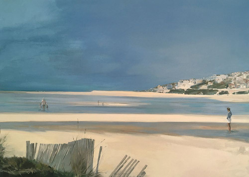 Obidos Lagoon Poster Print by Carmen Merino - Item # VARPDXM1696D