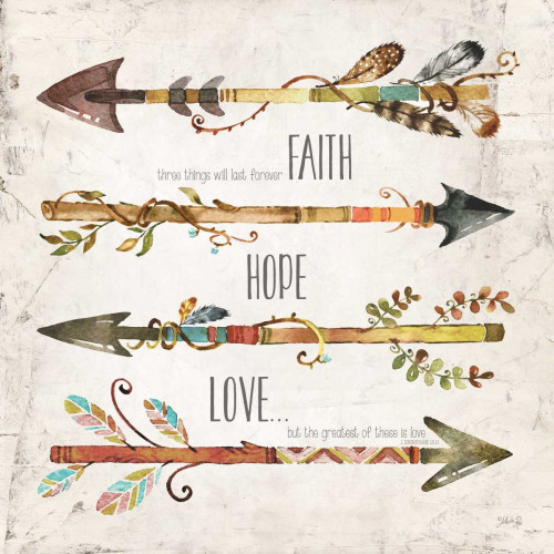 Faith, Hope, Love Poster Print by Marla Rae - Item # VARPDXMA2085