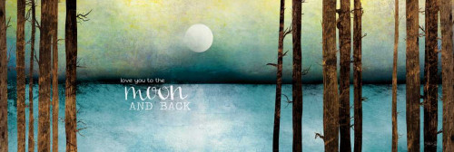 Love You to the Moon and Back Poster Print by Marla Rae - Item # VARPDXMA2184