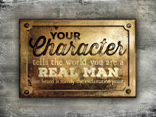 A Real Man        Poster Print by Marla Rae - Item # VARPDXMA2189