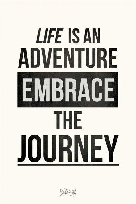 Embrace the Journey Poster Print by Marla Rae - Item # VARPDXMA2214