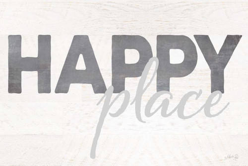 Happy Place Poster Print by Marla Rae