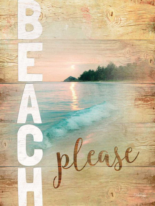 Beach Please Poster Print by Marla Rae - Item # VARPDXMA2270