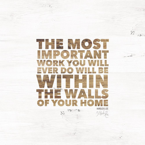 Within the Walls of Your Home Poster Print by Marla Rae - Item # VARPDXMAZ5389