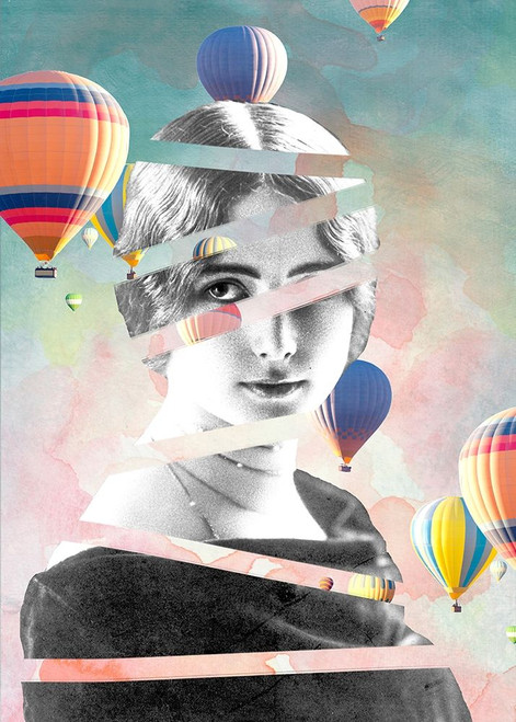 Cleo De Merode Baloons Poster Print by Design Fabrikken Design Fabrikken - Item # VARPDXMF9690420