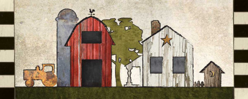 Primitive Countryside 3 Poster Print by Melody Hogan - Item # VARPDXMHPL031A