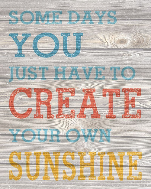 Wood Panel Typography 4 Poster Print by Melody Hogan - Item # VARPDXMHRC170B