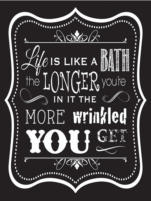 Bath Chalk 7 Poster Print by Melody Hogan - Item # VARPDXMHRC225G