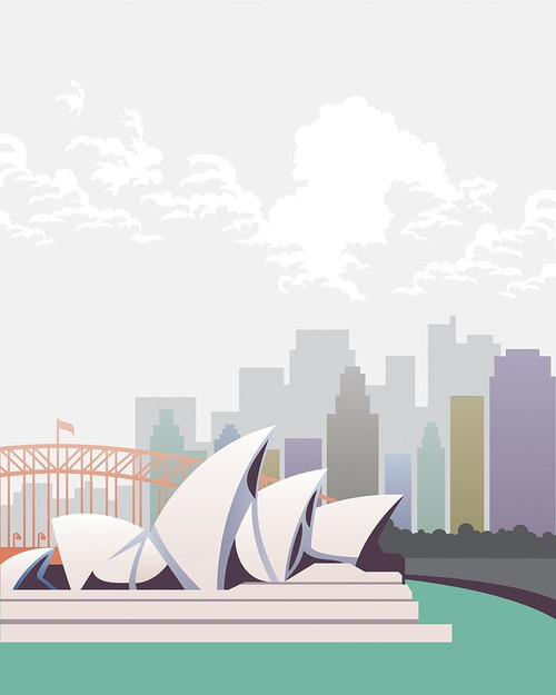 Deco World Landmarks 3 Poster Print by Melody Hogan - Item # VARPDXMHRC230C