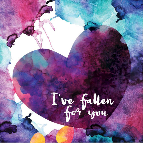 Watercolor Love 3 Poster Print by Melody Hogan - Item # VARPDXMHSQ120C
