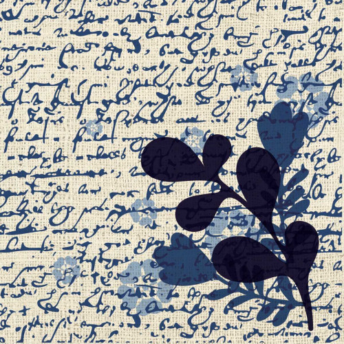 Indigo Squares Textured 1 Poster Print by Melody Hogan - Item # VARPDXMHSQ247A