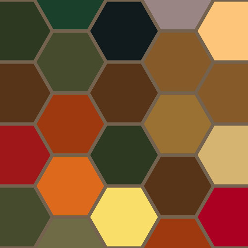 Bright Hive XIV Poster Print by Grayscale Grayscale - Item # VARPDXMJMPAT00035