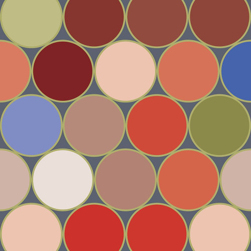 Bright Circles VI Poster Print by Grayscale Grayscale - Item # VARPDXMJMPAT00072