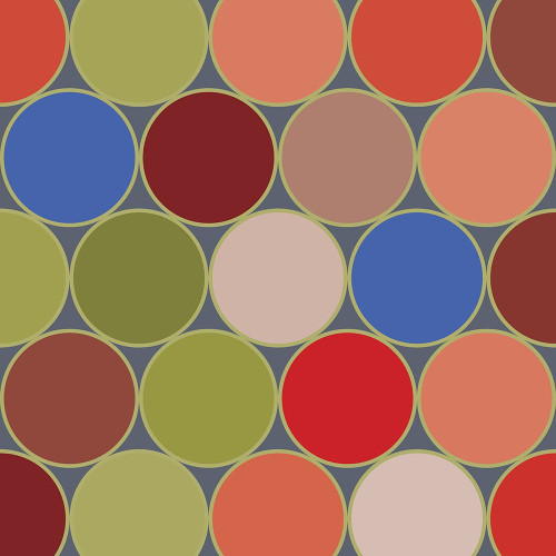 Bright Circles VII Poster Print by Grayscale Grayscale - Item # VARPDXMJMPAT00073