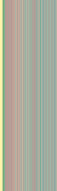 Stripe Totem XXIV Poster Print by Grayscale Grayscale