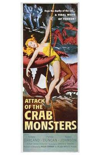 Attack of the Crab Monsters Movie Poster (11 x 17) - Item # MOV251908 -  Posterazzi