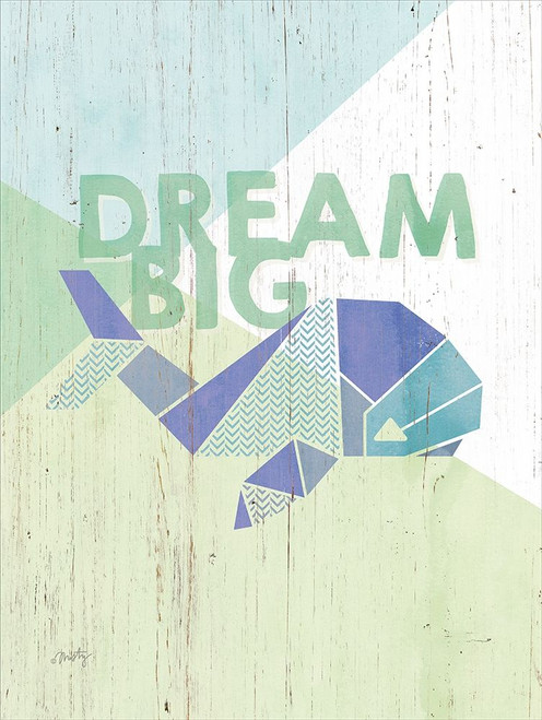 Dream Big Whale Poster Print by Misty Michelle - Item # VARPDXMMD212