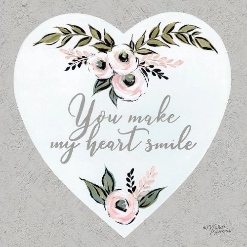 You Make My Heart Smile Poster Print by Michele Norman - Item # VARPDXMN124