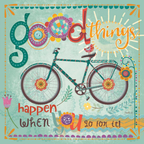 Good Things Happen Poster Print by Mollie B. Mollie B. - Item # VARPDXMOL1319