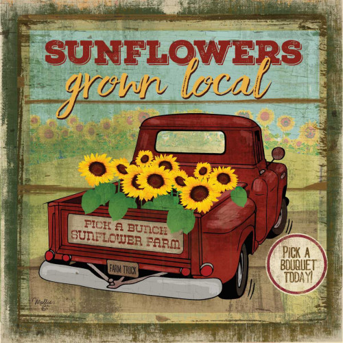Sunflowers from the Farm Poster Print by Mollie B. Mollie B. - Item # VARPDXMOL1568